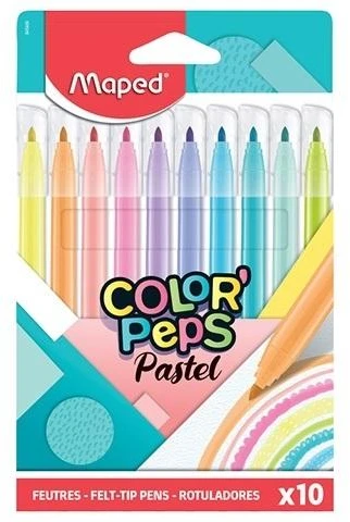 Flomasteriai Maped ColorPeps Pastel