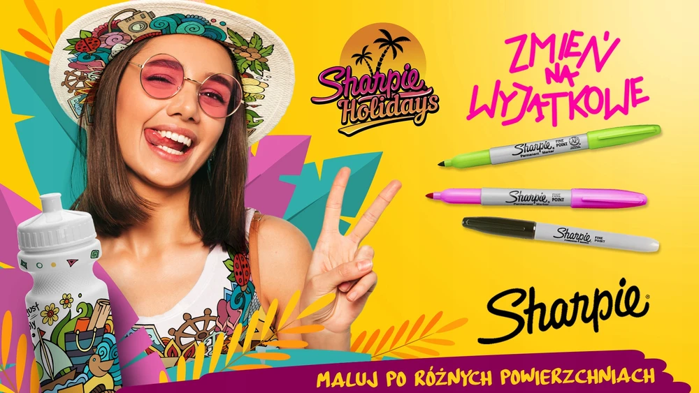 Markerių rinkinys Sharpie Fine Flaming 24 vnt. - 2169766