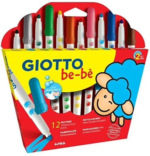 Fila Flomasteris Giotto be-be 12vnt.