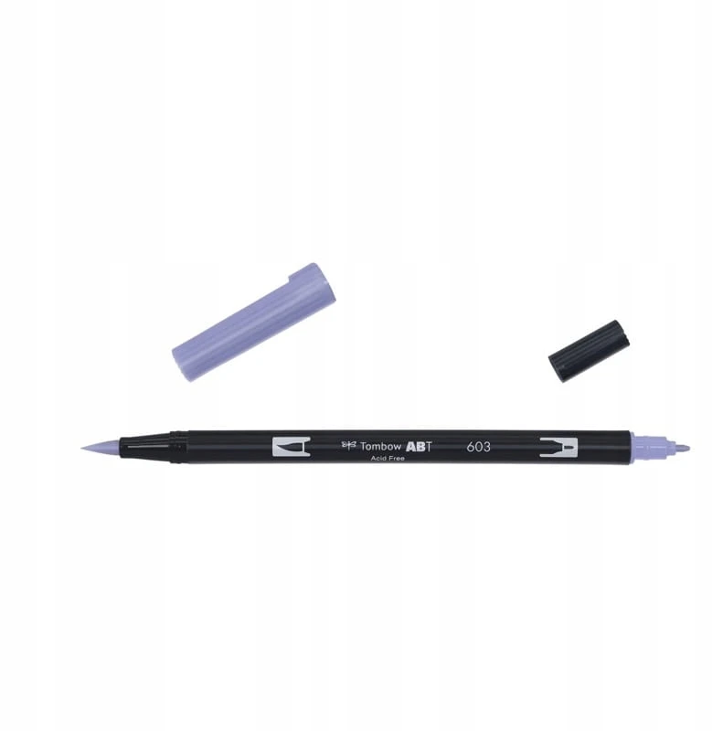 Flomasteris Tombow ABT 603, dūminis violetinis