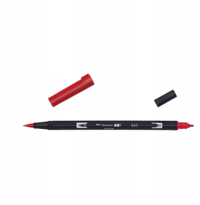 Flomasteris Tombow ABT 845, karmino raudona