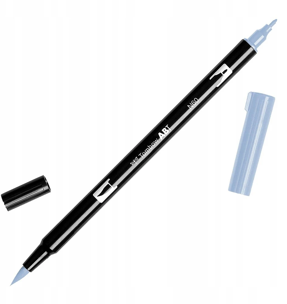 Flomasteris Tombow ABT N60, pilkas