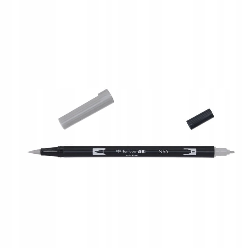 Flomasteris Tombow ABT N65, vidutinio pilkumo