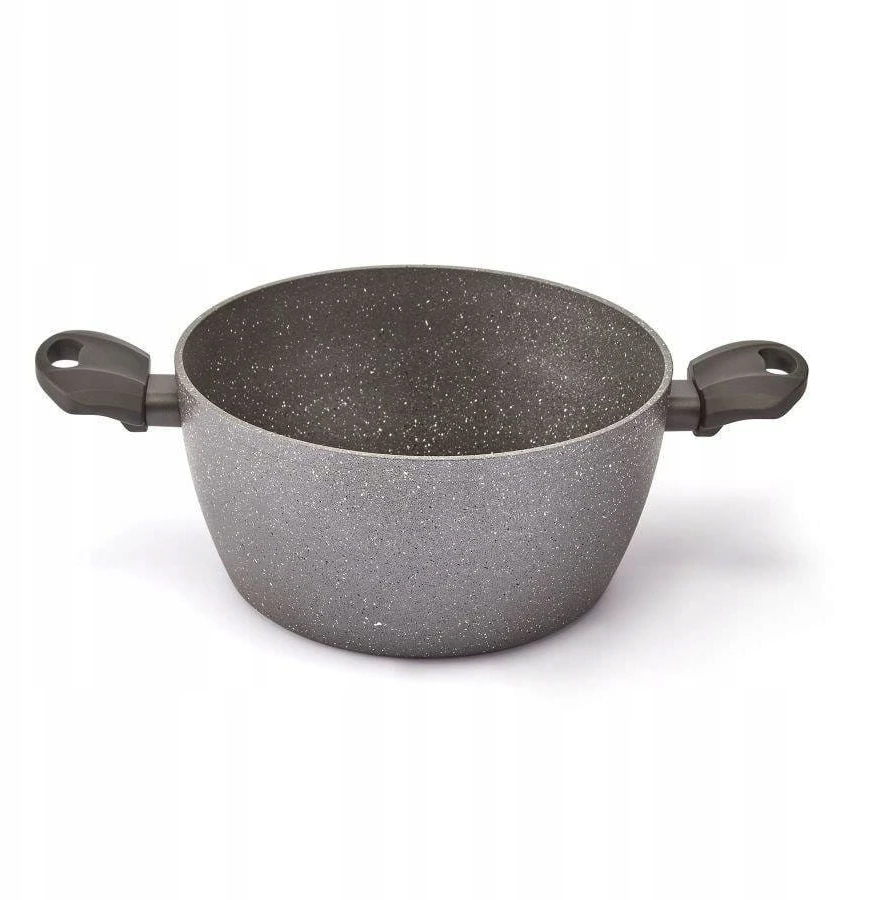 FLORINA Aliuminis puodas Lava Stone 24 cm 4L
