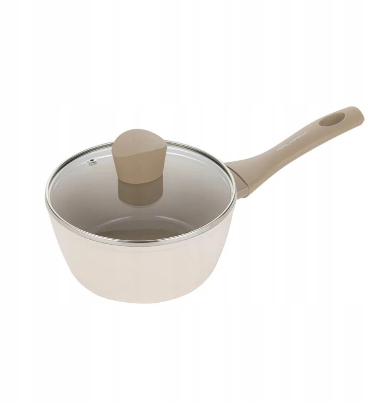FLORINA Aliuminis puodas Mocha 18 cm 1,5L