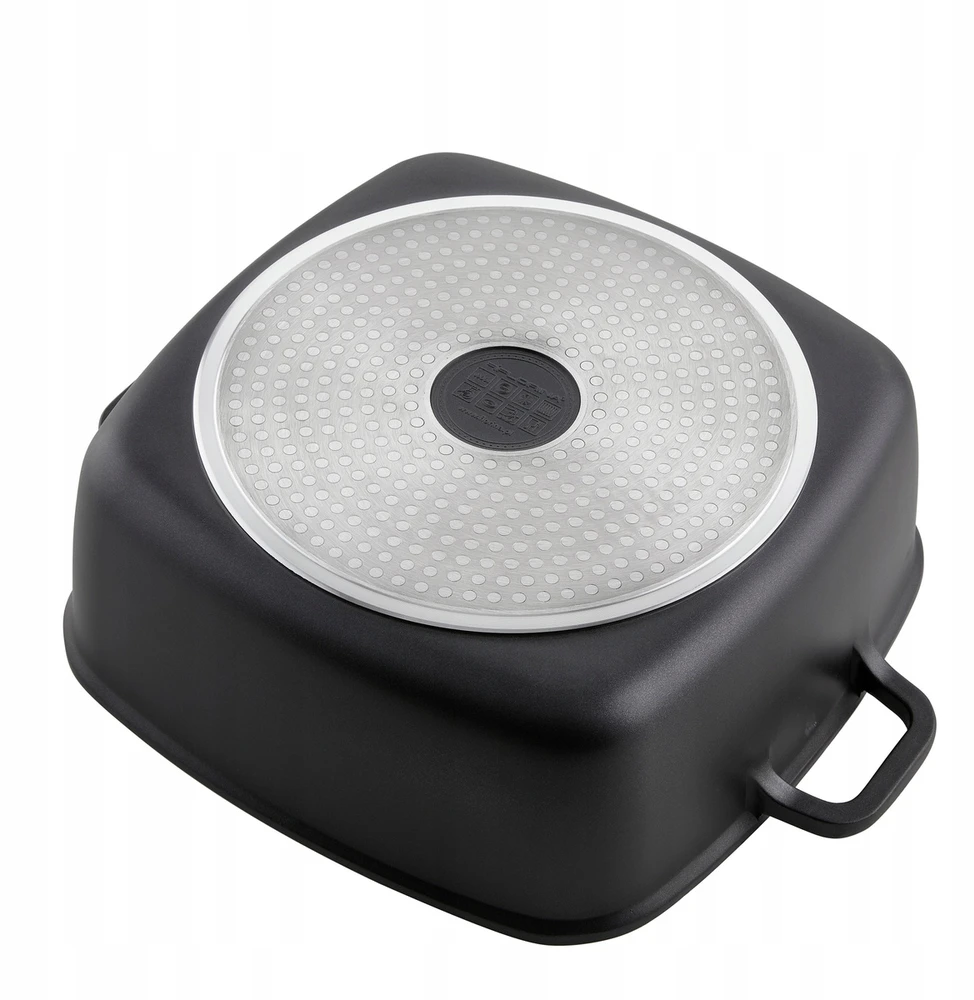 Florina Chef kvadratinis aliuminio puodas 28 cm 5,8L orkaitei