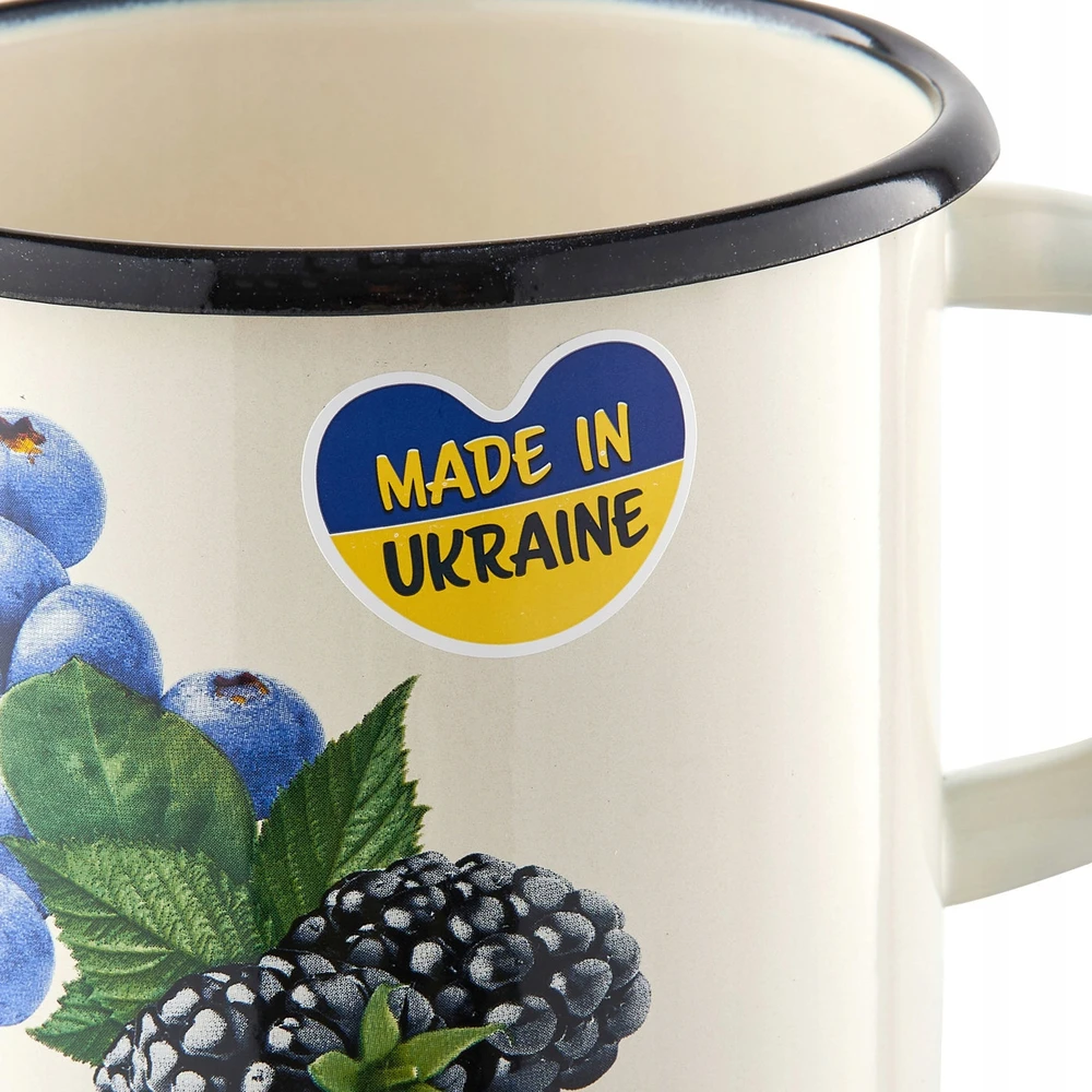 Florina Emalia Pleszew Blueberry rinkinys 2 puodeliai 0,5 l ir 1 l + puodas 1,3 l indukcinis