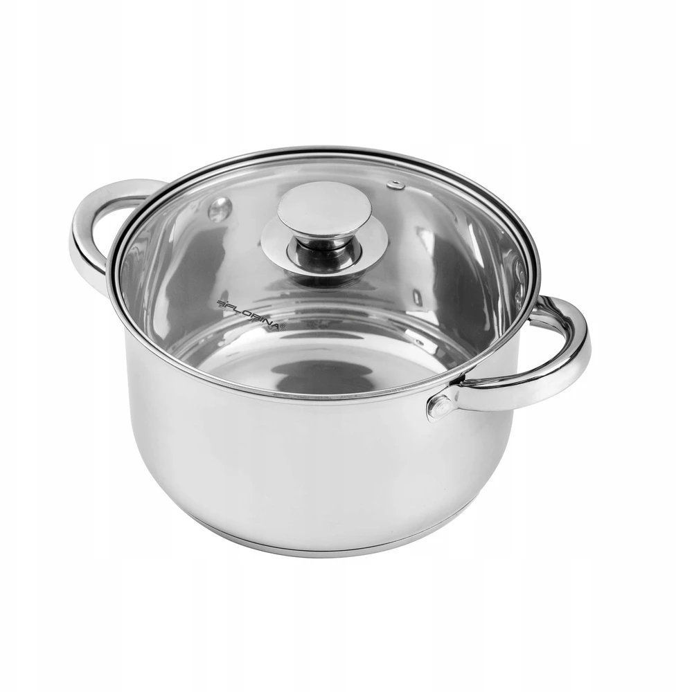 Florina Garinimo puodas STEAMER 2 sietai, indukcinis, nerūdijantis plienas