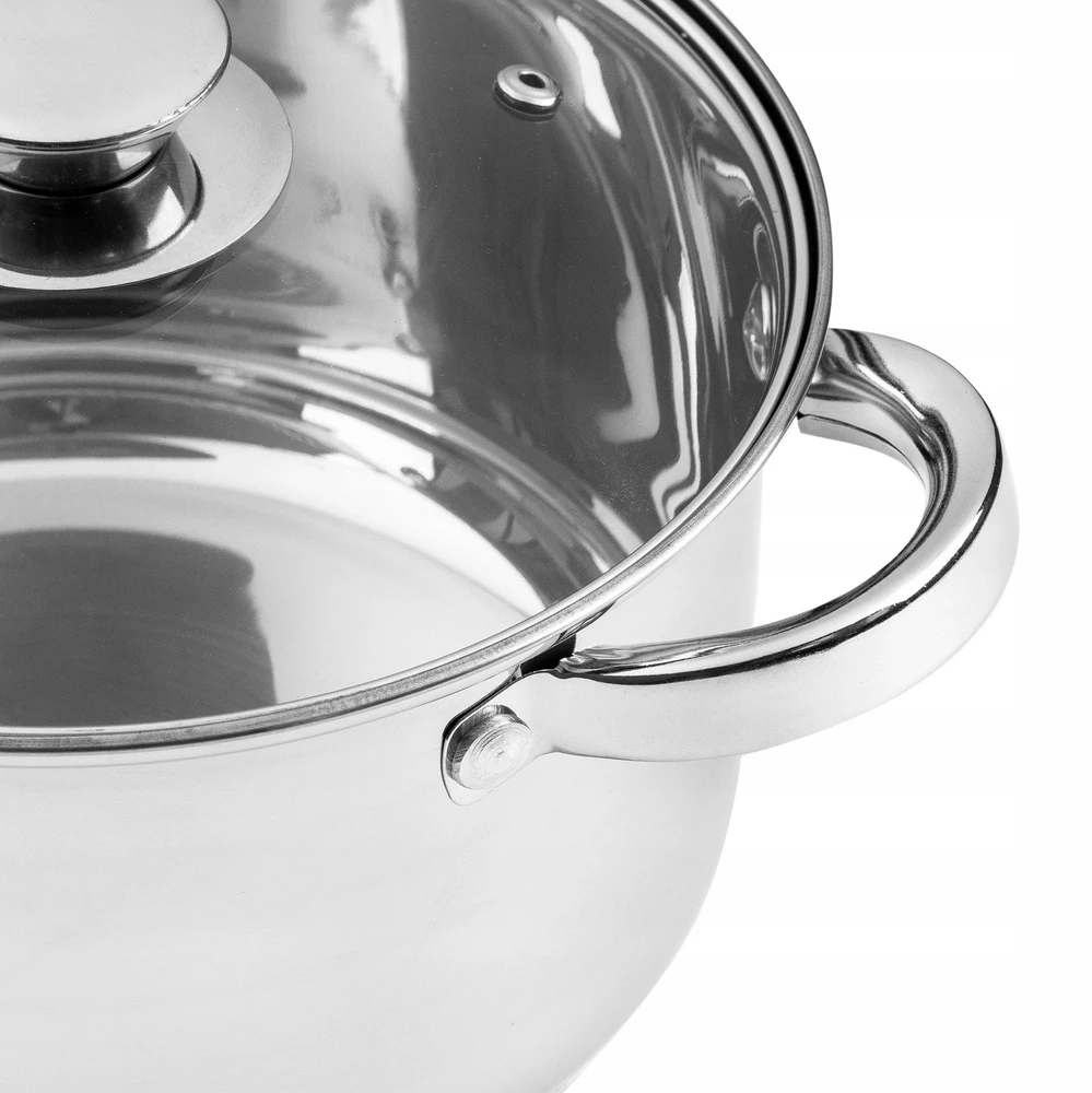 Florina Garinimo puodas STEAMER 2 sietai, indukcinis, nerūdijantis plienas