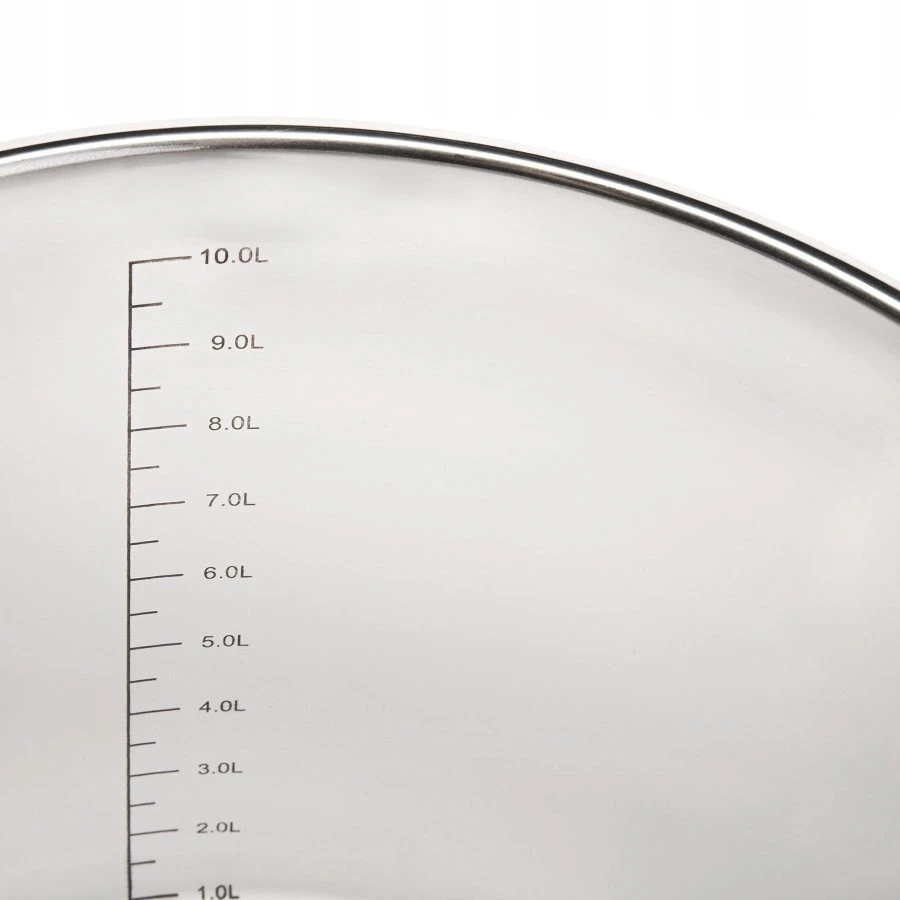 Florina Nerūdijančio plieno puodas GASTRO STRAIGHT 26 cm 10,5L INDUKCINIS