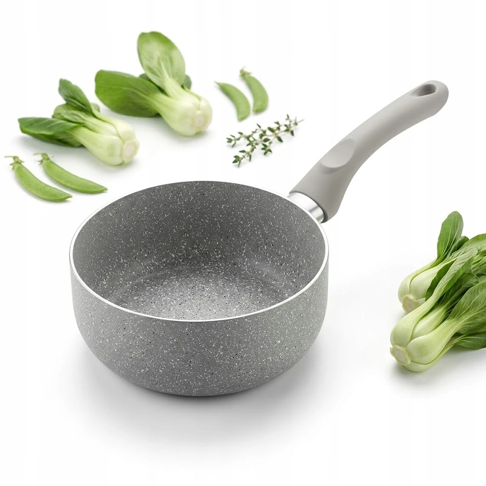 Florina PADAŽŲ PUODAS ALIUMININIS PUODAS 16cm 1L NELIMPANČIOS INDUKCINĖS DUJOS
