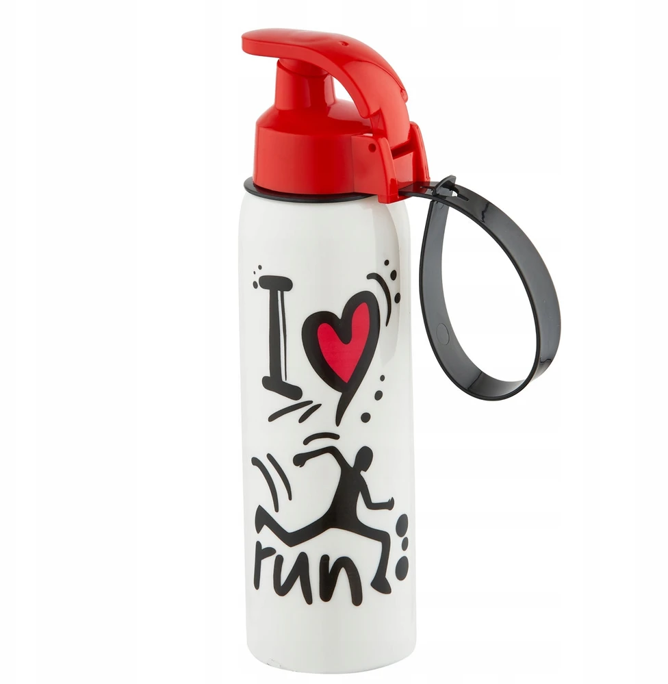 Florina Sport buteliukas 500 ml su vandens laikikliu, dizaino derinys, lengvas