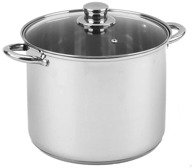 Florina TRADICINIS PUODAS, DIDELIS GASTRONOMINIS HIGH CARO 24 cm, INDUKCINIS 8L