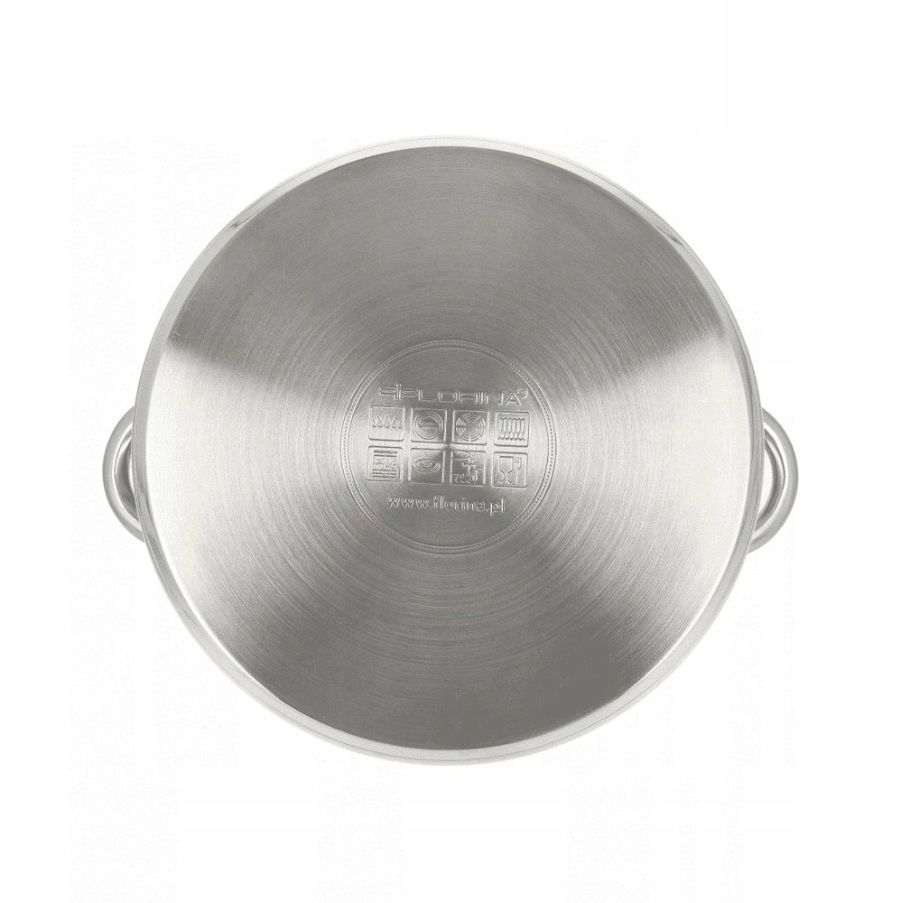 Florina TRADICINIS PUODAS, DIDELIS GASTRONOMINIS HIGH CARO 24 cm, INDUKCINIS 8L
