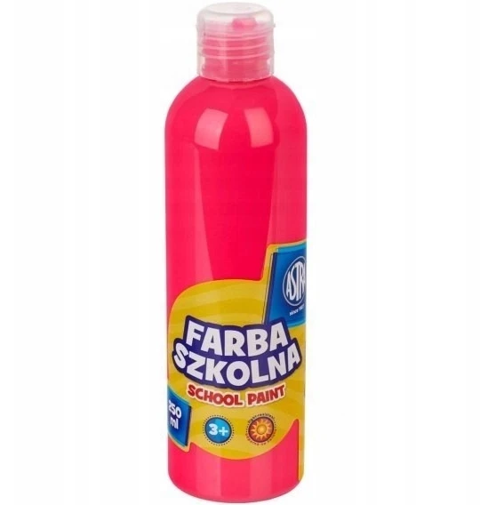 Fluorescenciniai dažai Astra, 4 spalvos, 250 ml rinkinys