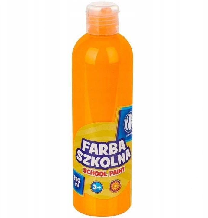 Fluorescenciniai dažai Astra, 4 spalvos, 250 ml rinkinys