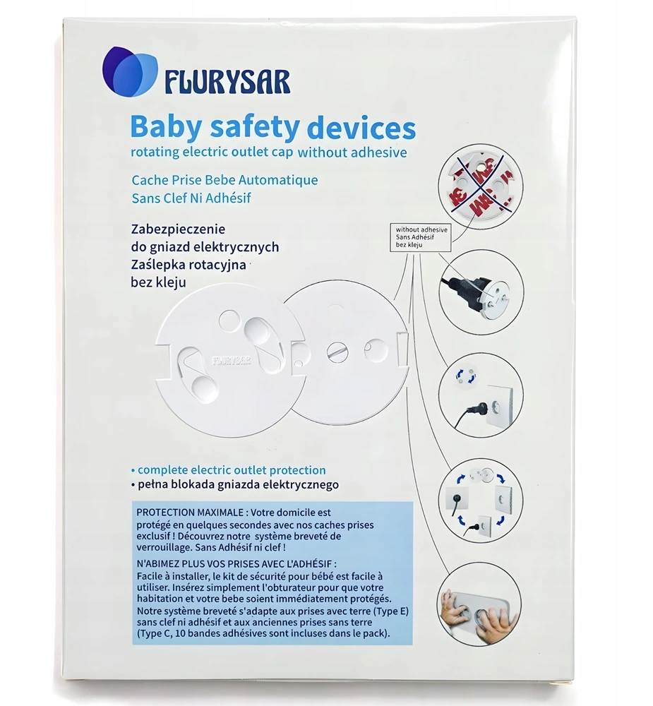 Flurysar Kištukai elektros lizdams Munchk