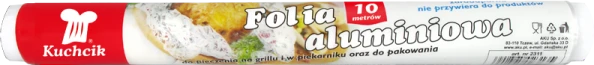 Be Prekinio Zenklo Aliuminio folija KUCHCIK 10m