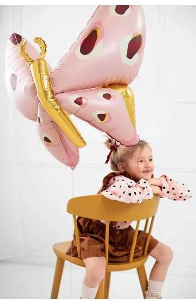 PartyDeco Folinis balionas Drugelis, 120x87 cm