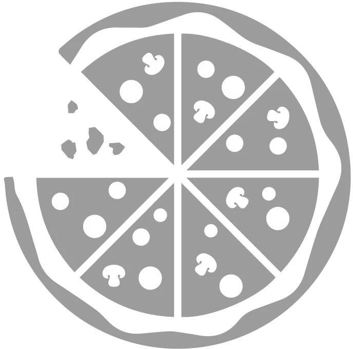 Folkroll Picos sausainių formelė, PIZZY forma, pjaustyklė, antspaudas, dekoratorius