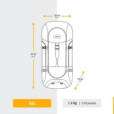 Forclaz Travel 50 l treko kuprinė