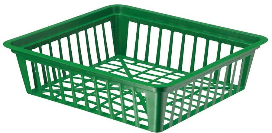 Form-plastic Form-plastikas Krepšys svogūninėms gėlėms 28x25x7cm plastikinis/žalias