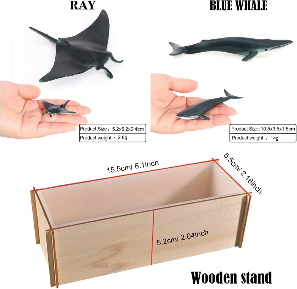 Forma 15x5x5cm silikoninė stačiakampė lanksti patvari liejimo derva