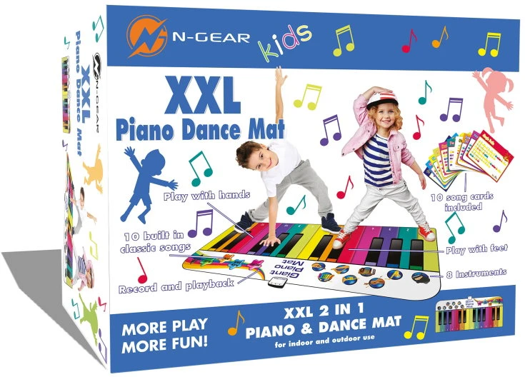 TOY FLOOR DANCE MAT PIANO XXL/PIANOMATPLAYL N-GEAR
