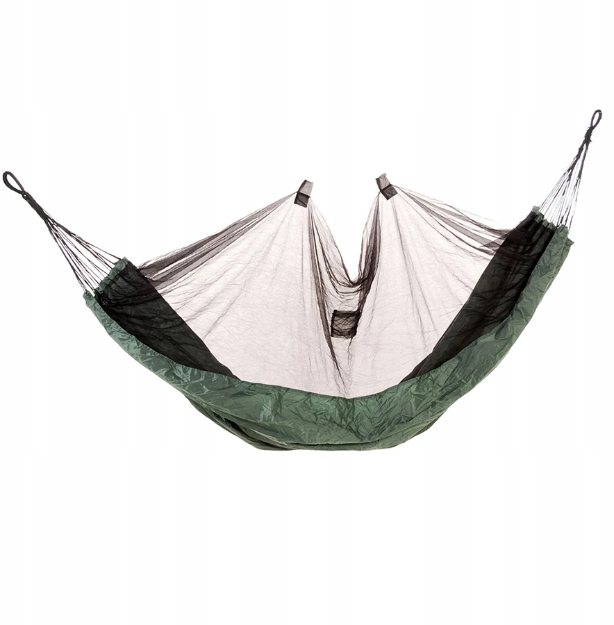 FOSCO - Nylon hammock with mosquito net 210 x 140 cm