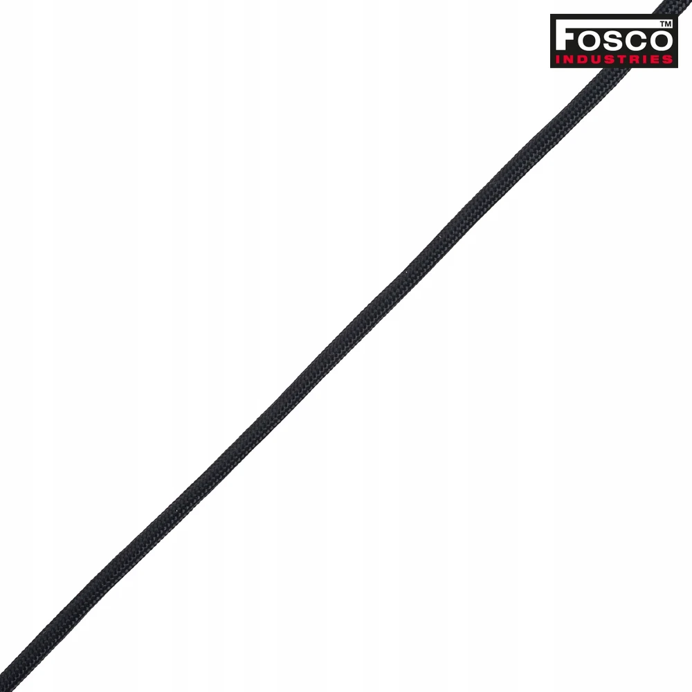 Fosco Virvė 101INC Paracord, 30m - Juoda