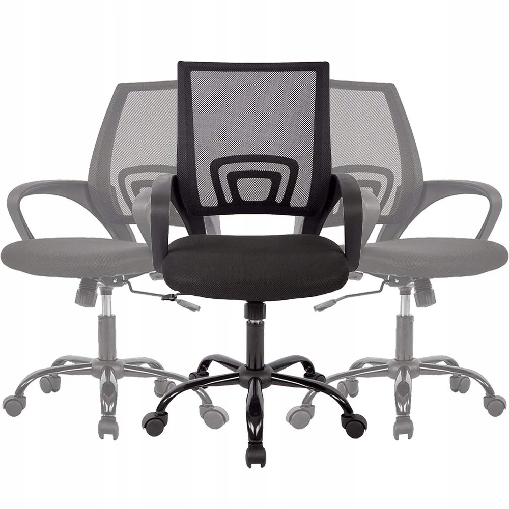 Fotel biurowy GIOSEDIO NFX004 | Obrotowy ergonomiczny su siatki i tkaniny