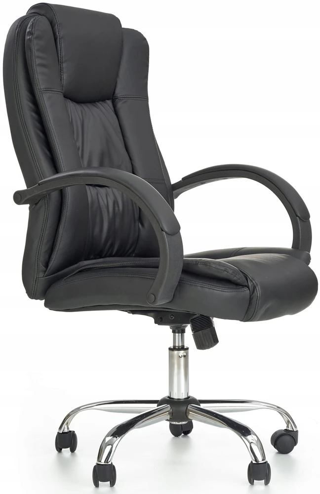 Fotel biurowy RELAX JUODA pracowniczy Halmar -24H