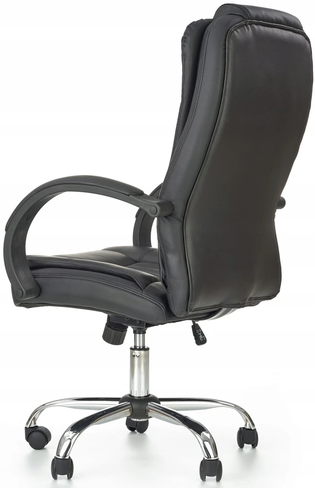 Fotel biurowy RELAX JUODA pracowniczy Halmar -24H