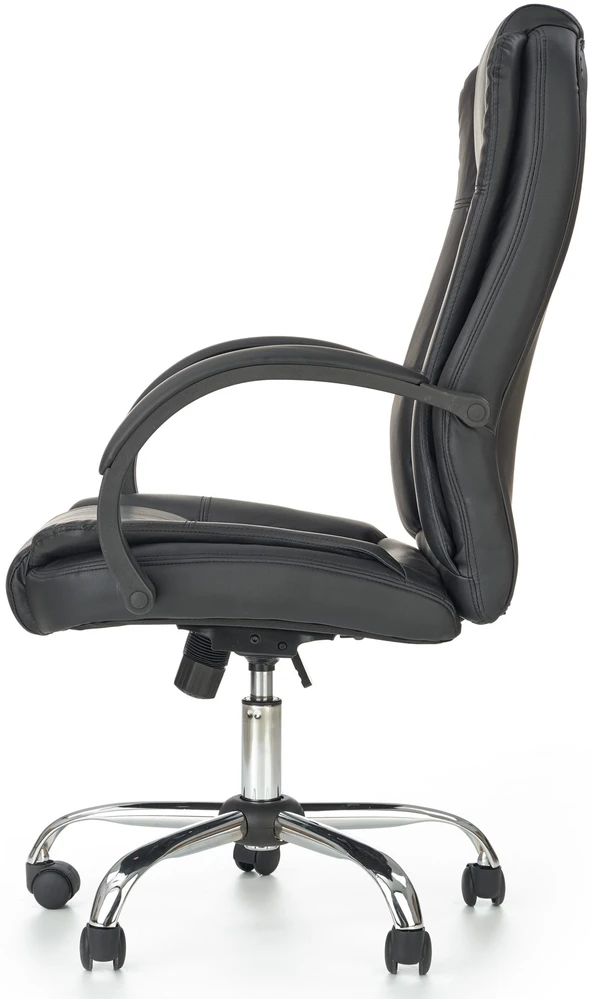 Fotel biurowy RELAX JUODA pracowniczy Halmar -24H
