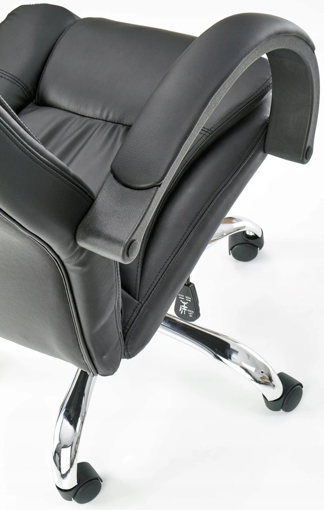 Fotel biurowy RELAX JUODA pracowniczy Halmar -24H