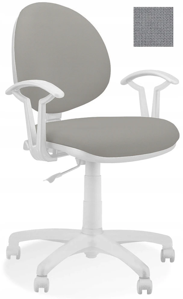 FOTEL BIUROWY SUKAMASIS SMART-W PILKA NOWY STYL