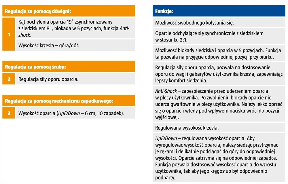 Fotel sukamasis krzesło biurowe do pracy biurka Stillo C11 juoda Nowy Styl