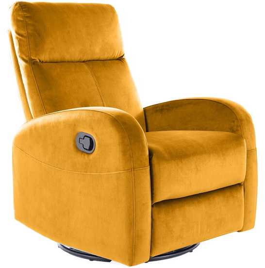 Signal Meble Fotelis Signal TM-1 VELVET, geltonas