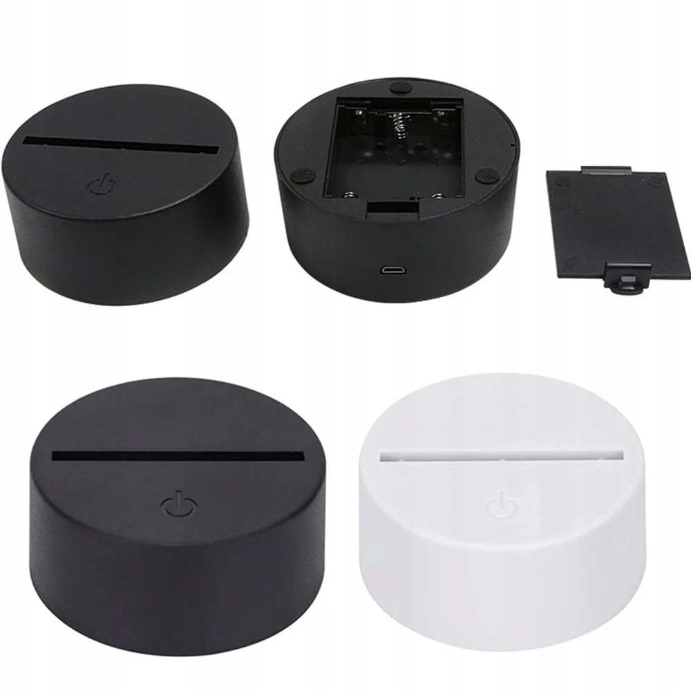Fotorob Lampka nocna biurkowa 3D LED kolory pilot KUROMI HH7 + pilot