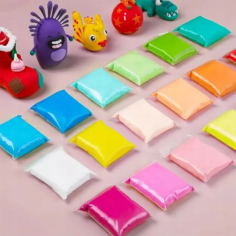 Fotorob Plastilino polimerinio molio rinkinys iš 36 spalvų Žaidimų tešlos vaikams