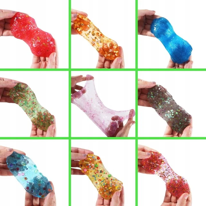 Fotorob SLIME RINKINYS, KAD PADĖTI SLUTS PUIKI KŪRYBINGA 120 viename DĖŽUTĖS DOVANA