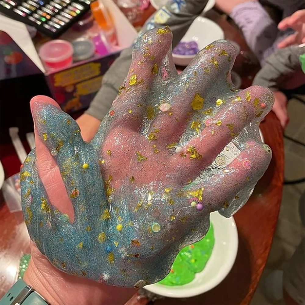 Fotorob SLIME RINKINYS, KAD PADĖTI SLUTS PUIKI KŪRYBINGA 120 viename DĖŽUTĖS DOVANA