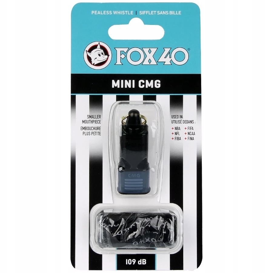 Fox 40 Švilpukas Fox40 CMG Mini, juodas