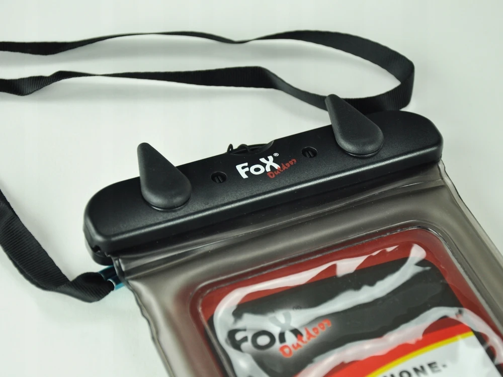 Fox Outdoor Vandeniui atsparus dėklas telefonui FoxOudoor, juodas