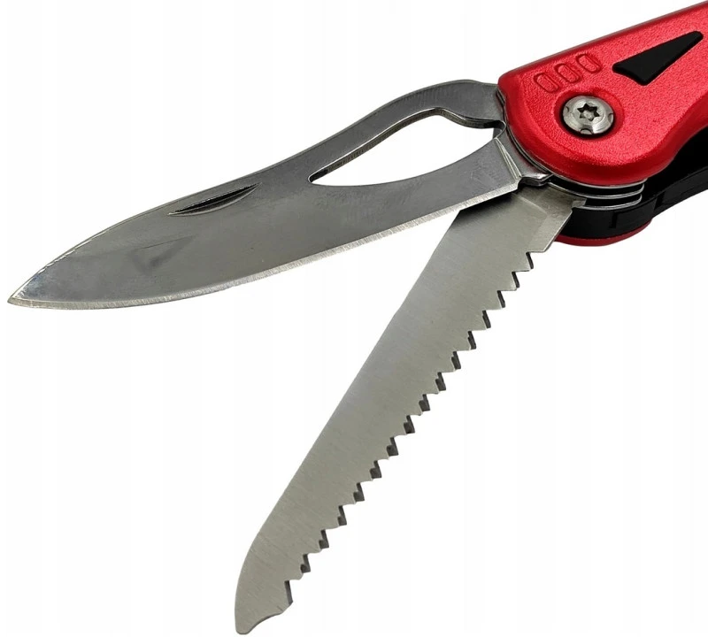 FOXTER® DAUGIAFUNKCIS KIŠENINIS PEILIS SU 12V1 ŽIBINTUVU