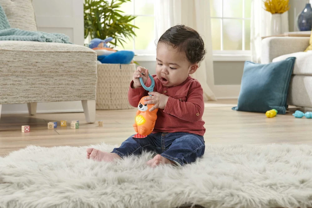 Fisher Price FP veiklos kilimėlis su šviečiančiu ir grojančiu gyvūnėliu