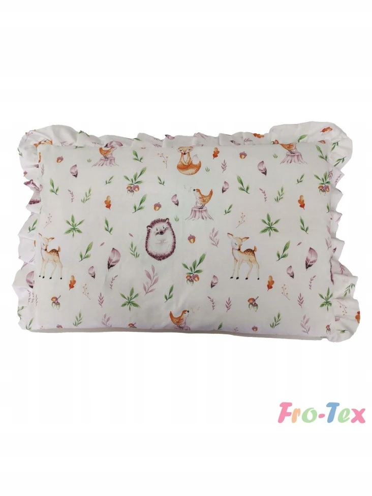 Fro-Tex Užvalkalas na poduszkę 40x60 su falbanką medvilnė 100%