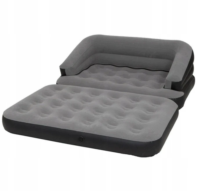 Froyak Pneumatinis čiužinys 2in1 sofa-lova 198x138cm Pilka