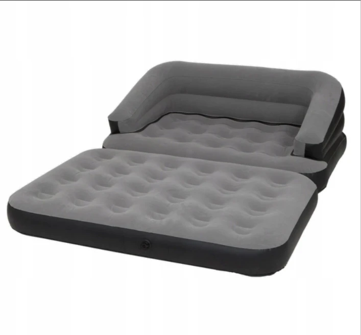 Froyak PRIEMONĖS ČIUŽINIS 2-vietis 2in1 Namų sodui 198x138x62cm DIDELI ATLAIDUOJAMOJI SOFA