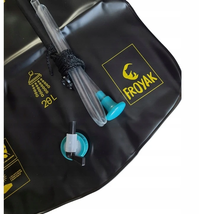 Froyak Turistinis pakabinamas saulės dušas, 20 l